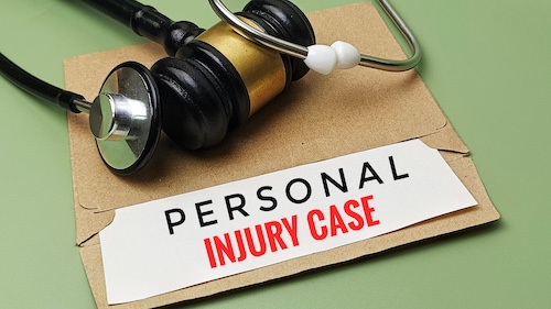 Personal Injury Case Concept